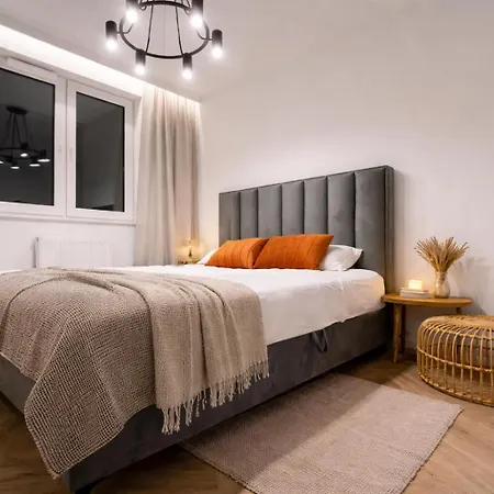 Romantyczny M35 Z Prywatnym Jacuzzi I Duzym Lozkiem Apartmán
